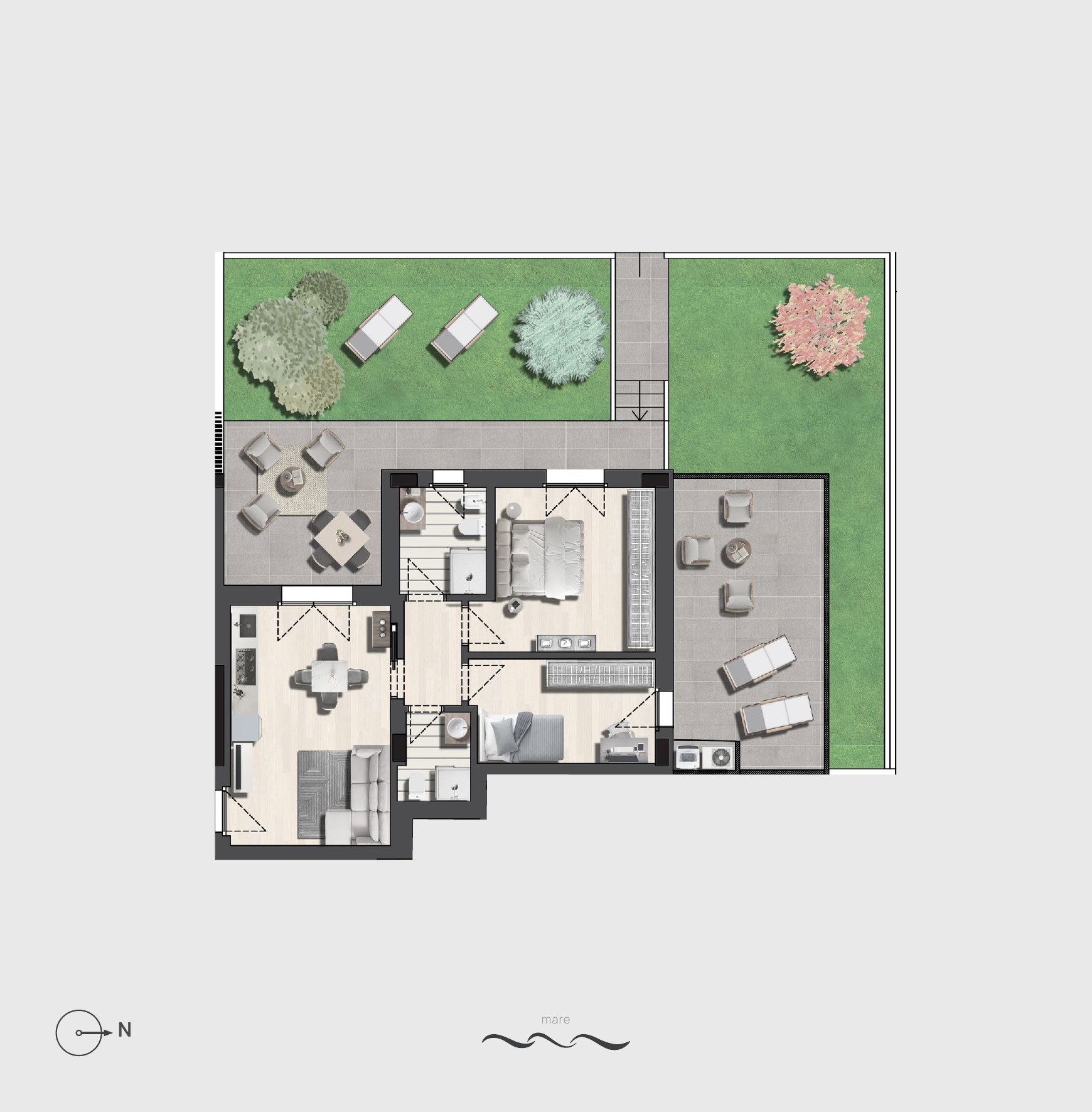 Appartamento 4 — Trilocale